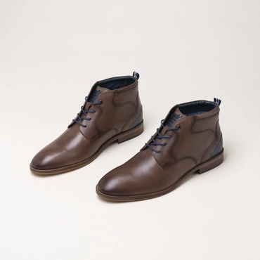 Bottines COGNAC Homme
