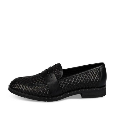 Mocassins NOIR VIA DONNA