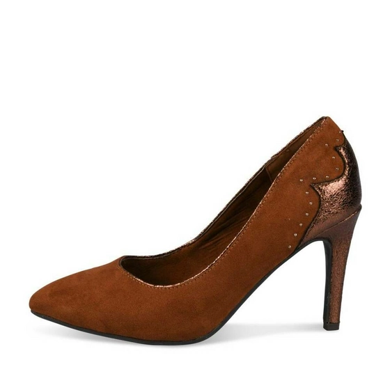 Escarpins COGNAC GRANDS BOULEVARDS