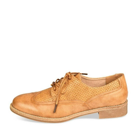 Veterschoenen KASTANJEBRUIN MyB