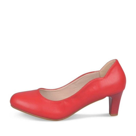 Pumps ROOD GRANDS BOULEVARDS