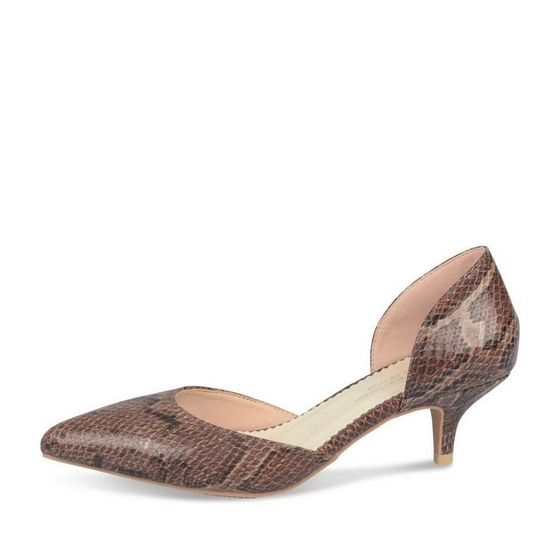 Pumps KASTANJEBRUIN GRANDS BOULEVARDS