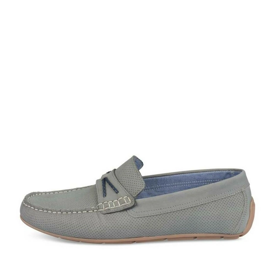 Mocassins GRIS CAPE BOARD CUIR