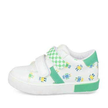 Baskets BLANC CHARLIE & FRIENDS