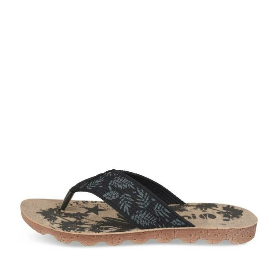Teenslippers ZWART INBLU