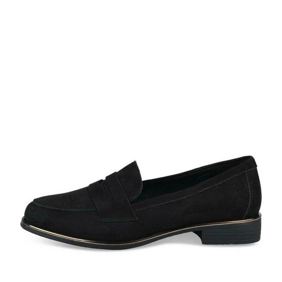 Mocassins ZWART VIA DONNA