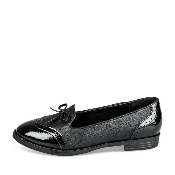 Mocassins ZWART MERRY SCOTT