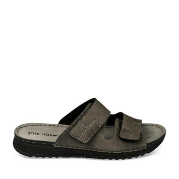 Mules GRIS GREEN RELAX