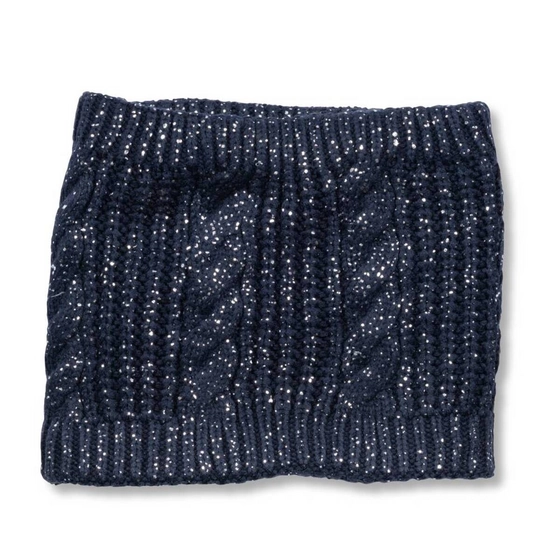 Snood NAVY LOVELY SKULL