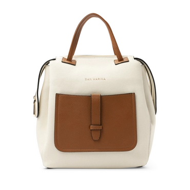 Sac à dos COGNAC/BEIGE Femme