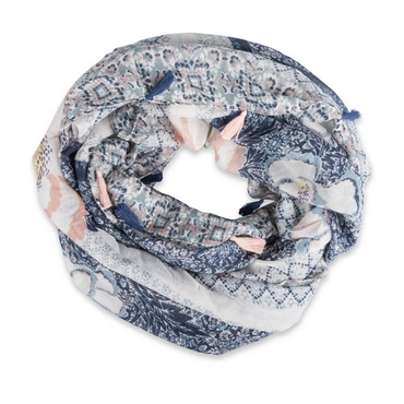 Snood BLEU Femme