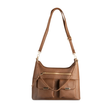 Handtas KASTANJEBRUIN Dames