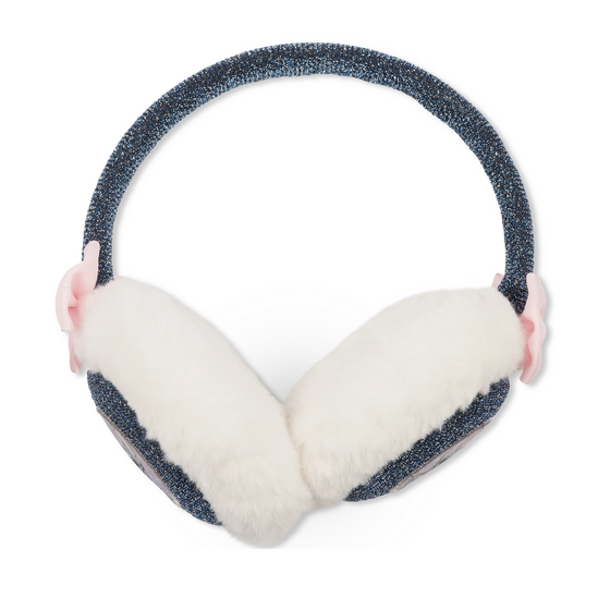 Cache-oreille BLANC/BLEU Fille