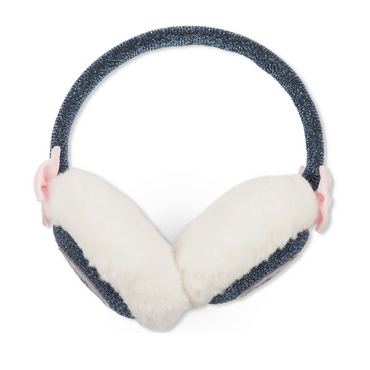Cache-oreille BLANC/BLEU Fille