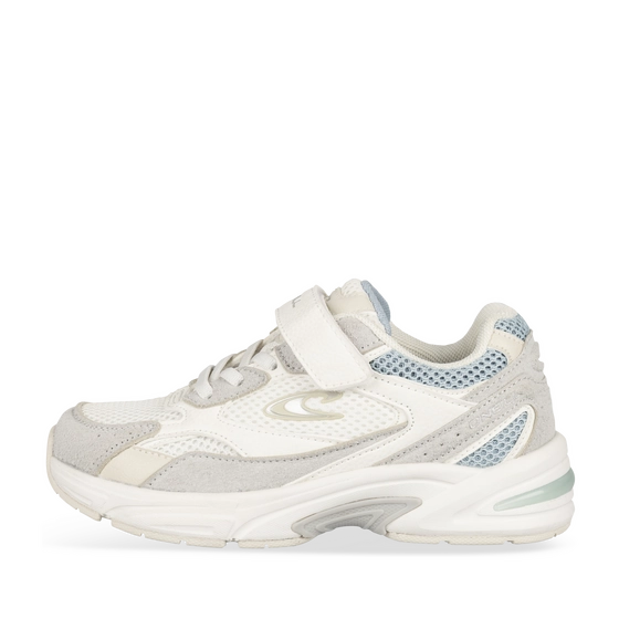 Baskets BLANC/BLEU Fille