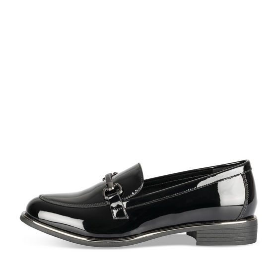 Mocassins_avec_talon ZWART Dames