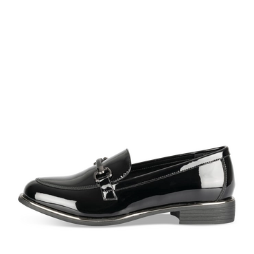 Mocassins_avec_talon ZWART Dames