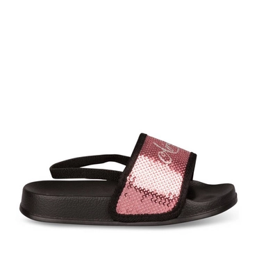 Badslippers ZWART Meisjes