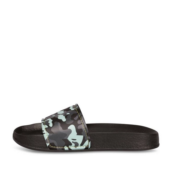Badslippers ZWART Jongen