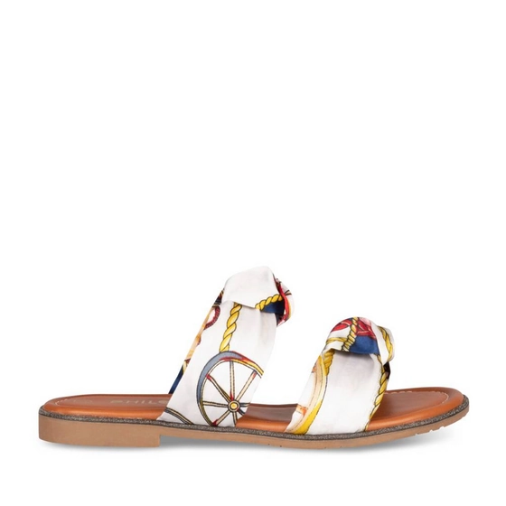 Slippers_avec_talon BLAUW Dames