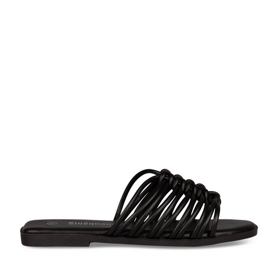 Slippers_avec_talon ZWART Dames