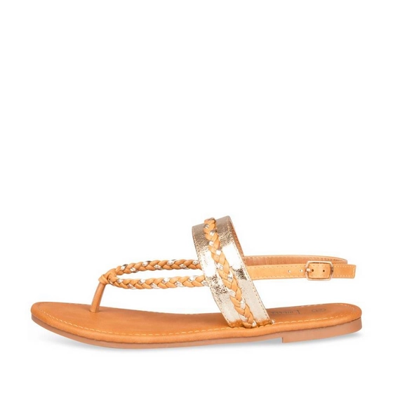 Sandales COGNAC Femme
