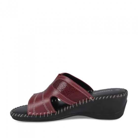 Muilezels ROOD NEOSOFT RELAX CUIR