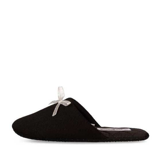 Pantoffels_avec_talon ZWART Dames