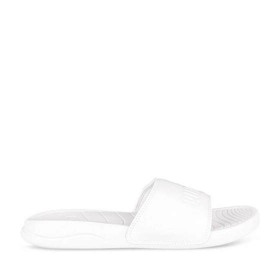 Badslippers_avec_talon WIT Dames