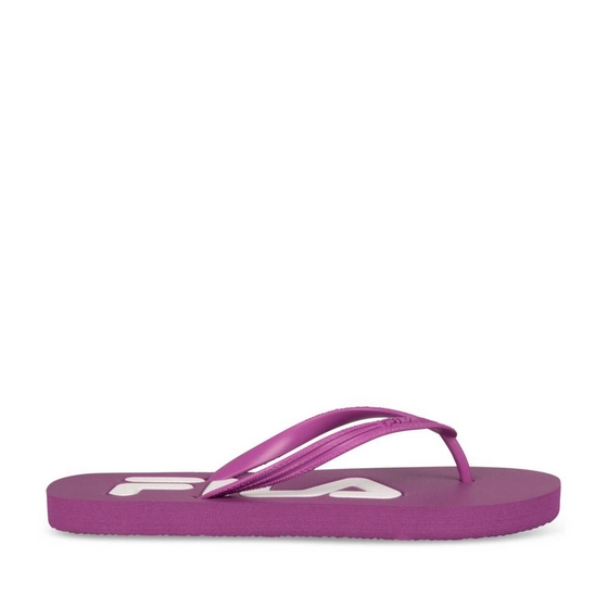 Badslippers_avec_talon VIOLET Dames
