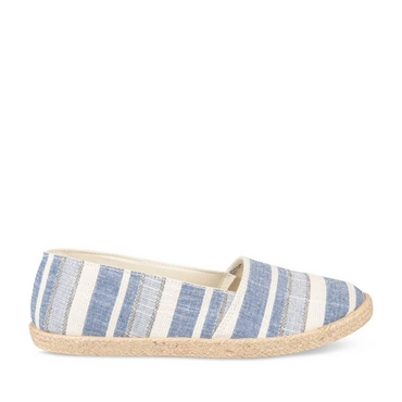 Espadrilles_avec_talon BLAUW Dames