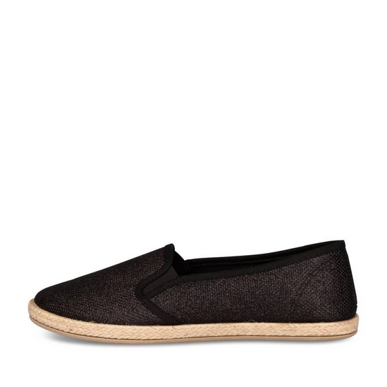 Espadrilles_avec_talon ZWART Dames
