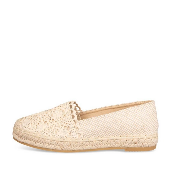 Espadrilles_avec_talon BEIGE Dames