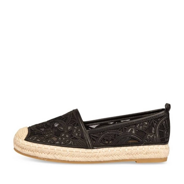 Espadrilles_avec_talon ZWART Dames