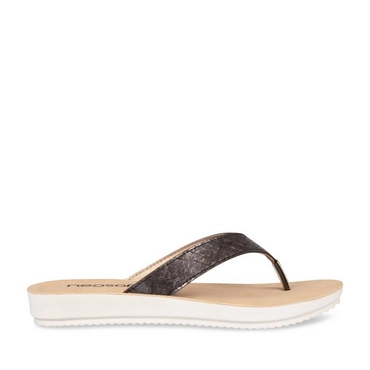 Slippers_avec_talon ZILVER Dames