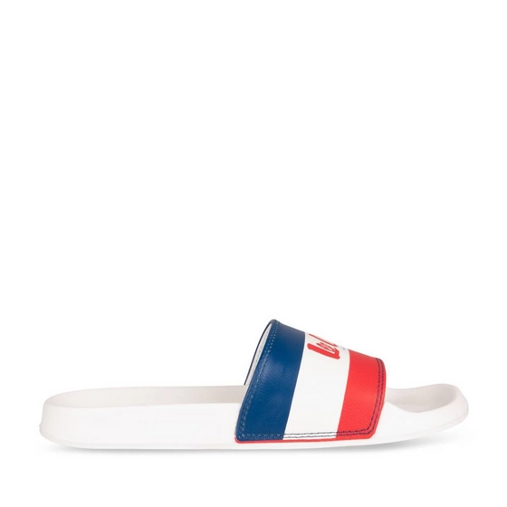 Badslippers WIT Heren