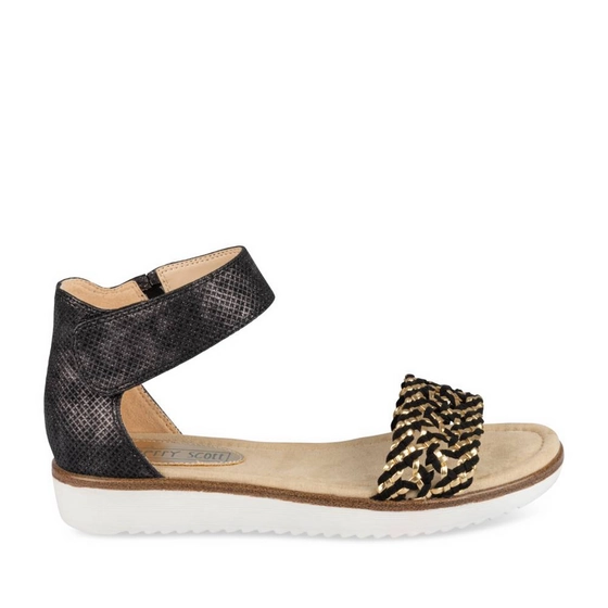 Sandalen_avec_talon ZWART Dames