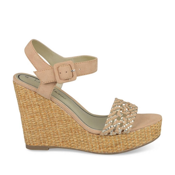 Sandalen_avec_talon BEIGE Dames
