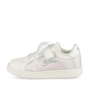 Baskets BLANC/ARGENT Fille