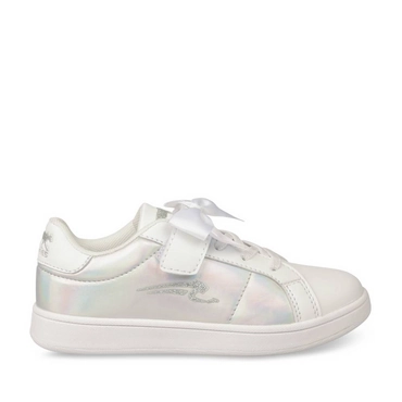 Sneakers WIT/ZILVER Meisjes