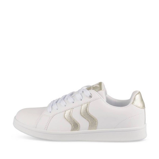 Baskets BLANC/OR Femme