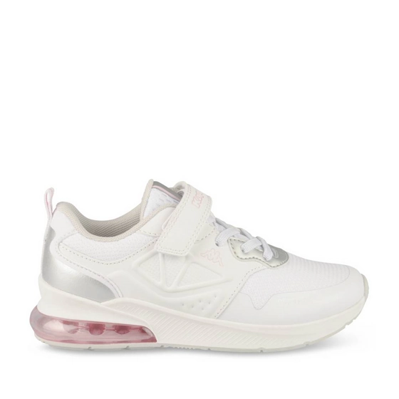 Baskets BLANC/ROSE Fille