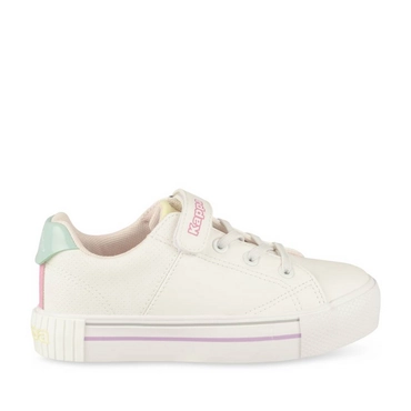 Baskets BLANC/MULTICO Fille