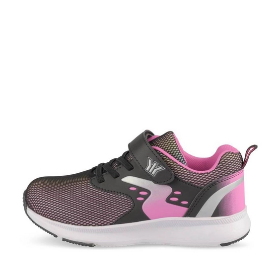 Baskets NOIR/MULTICO Fille