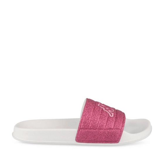 Claquettes BLANC/ROSE Fille