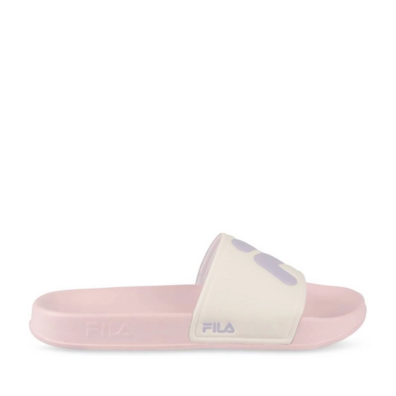 Badslippers_avec_talon ROZE/VIOLET Dames
