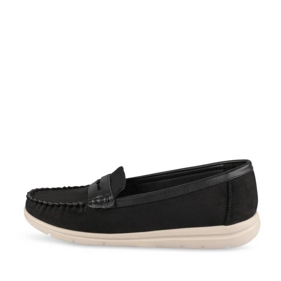 Mocassins_avec_talon ZWART Dames