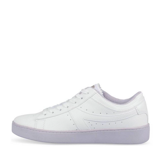 Baskets BLANC/VIOLET Femme