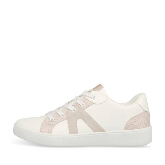 Baskets BLANC / BEIGE Femme