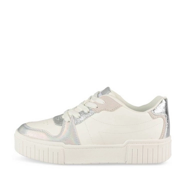 Sneakers WIT/ZILVER Dames